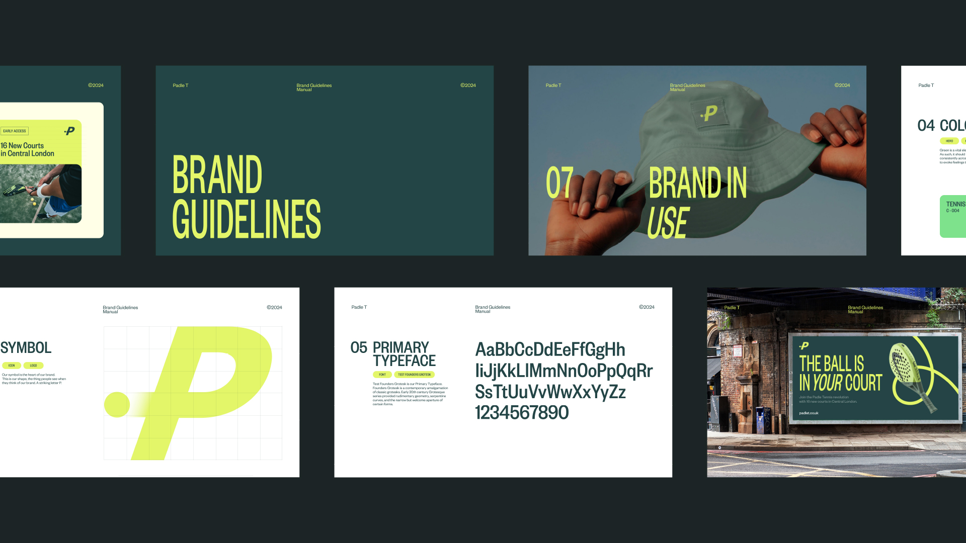 Padel T brand guidelines